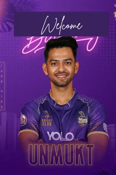 MLC LAKR Player - Unmukt Chand