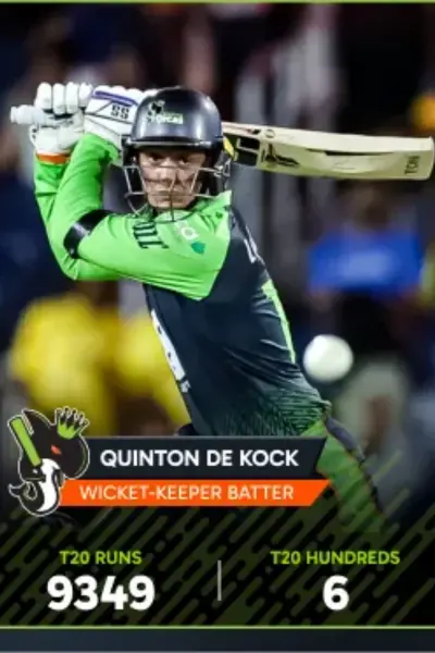 Seatle Ocras - Quinton De Kock